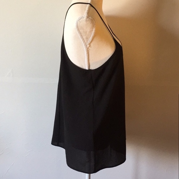 Paper Crane Black Halter Top Small - Picture 4 of 9
